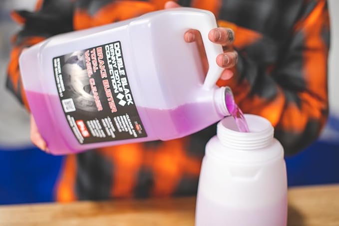 P & S PROFESSIONAL DETAIL PRODUCTS - Brake Buster Wheel and Tire Cleaner - Non-Acid Formula Safe For All Wheel Types, Removes Brake Dust, Oil, Dirt, Light Corrosion - 1 Gallon