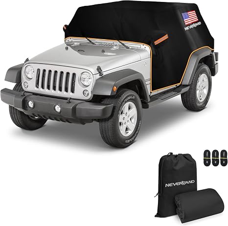 NEVERLAND Wrangler Cab Cover for 2007-2026 Jeep Wrangler JK JL 4 Door