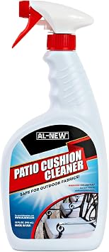 AL-NEW Patio Cushion Cleaner | Safe For Use On Outdoor Fabrics Such As Patio Cushions, Awnings, Furniture Covers, and mo