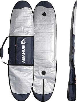 Abahub Surfboard Travel Bag, Foam Padded Day Bag Cover for 6'0-10'0