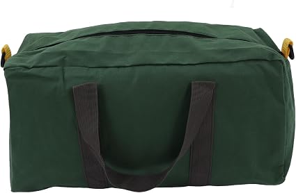 Wide Mouth Tool Bag, Canvas Tool Bag, Waterproof Heavy Duty Tool Storage Bag, Portable Large Capacity Tool Tote Bag for 