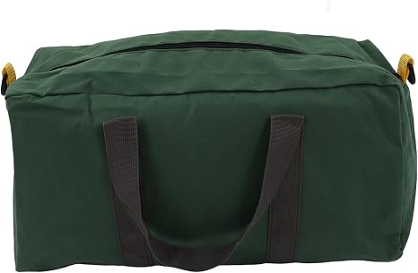 Wide Mouth Tool Bag, Canvas Tool Bag, Waterproof Heavy Duty Tool Storage Bag, Portable Large Capacity Tool Tote Bag for 