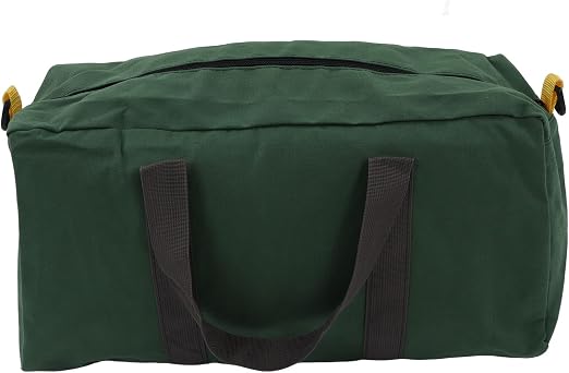Wide Mouth Tool Bag, Canvas Tool Bag, Waterproof Heavy Duty Tool Storage Bag, Portable Large Capacity Tool Tote Bag for 