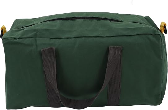 Wide Mouth Tool Bag, Canvas Tool Bag, Waterproof Heavy Duty Tool Storage Bag, Portable Large Capacity Tool Tote Bag for 