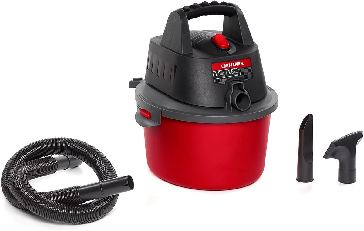 CMXEVBE17250 2.5 Gallon 2.5 Peak HP Wet Dry Shop Vacuum