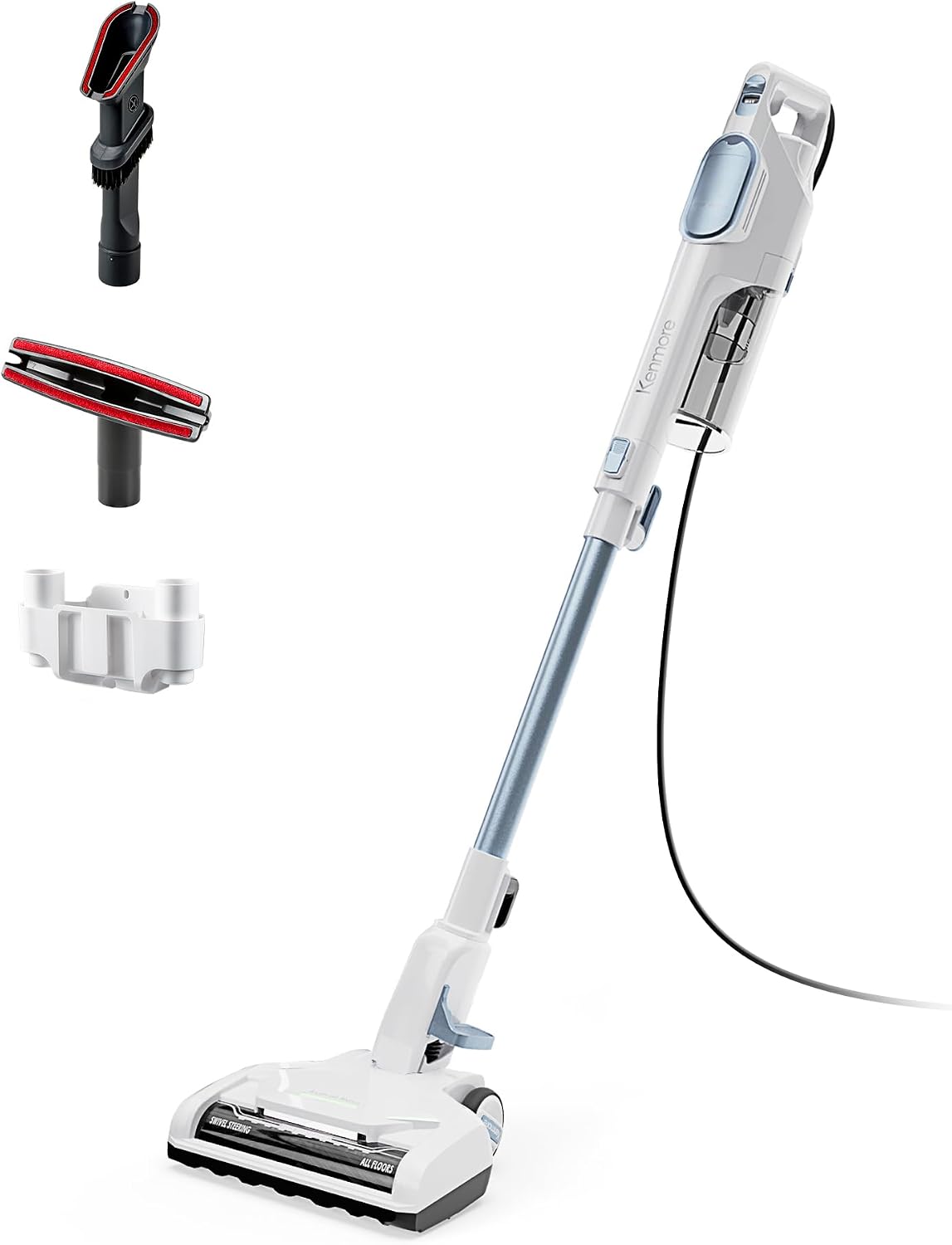 200 Series Corded Stick Vacuum with Hair Eliminator Nozzle