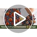 Handheld Vacuum Sealer for Food, Compact Cordless Sealer, 30 Reusable Bags