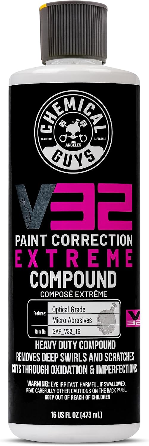 V32 Optical Grade Extreme Cutting Compound, Heavy Cut, 16 oz