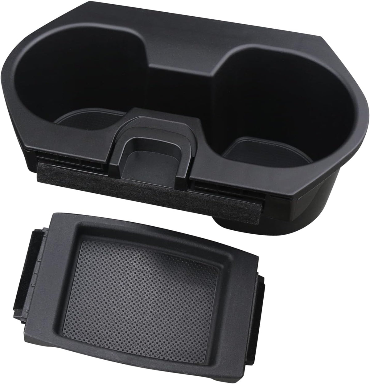 Civic Cup Holder Insert & Coin Holder Tray for Center Console Compatible with 10th Gen Civic Lx Ex Si Accessories Coupe Sedan Hatchback Sport 2016-2020 83446-TBA-A01ZA