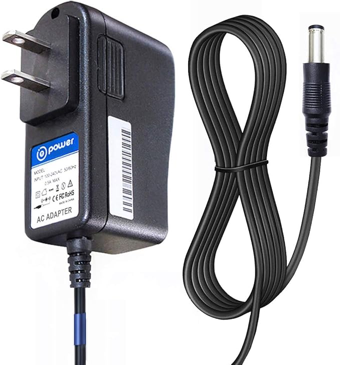 T POWER Charger for Conair Fabric Shaver and Lint Remover, Rechargeable Portable Fabric Shaver Model Number CLS2 Fuzzs Pills Pilling Trimmer Replacement Ac Dc Adapter Power Supply Cord