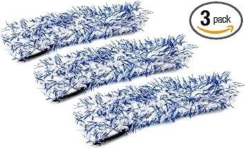 Autofiber [Barrel Blade] Blue Plush Cover - 3 Pack