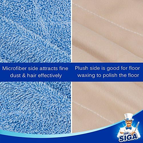 Professional Microfiber Mop Refills, Pack of 3