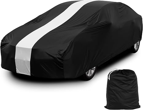 Favoto Dustproof Car Cover Indoor Sedan Cover Fit for 177-193‘’