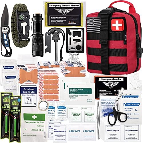 250 Pcs Survival First Aid Kit