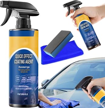 Quick Effect Car Coating Spray Agent, Car Cleaning Kit (1 Pcs, 1)