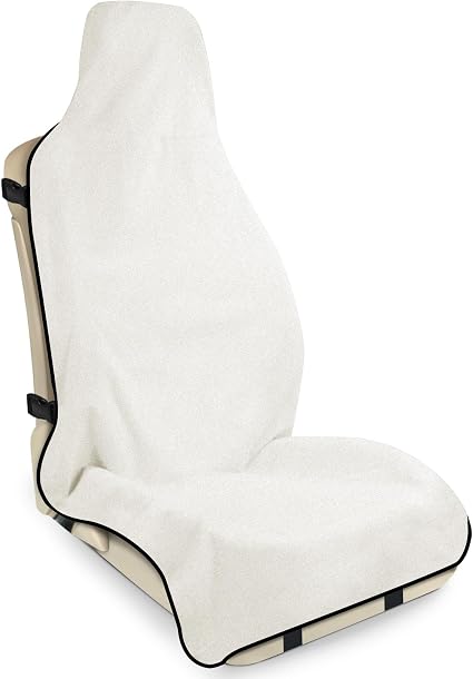 INFANZIA Waterproof Sweat Towel Seat Cover, Premium Car Seat Towel Protector for Trucks SUV Jeep, Universal Non-Slip Buc
