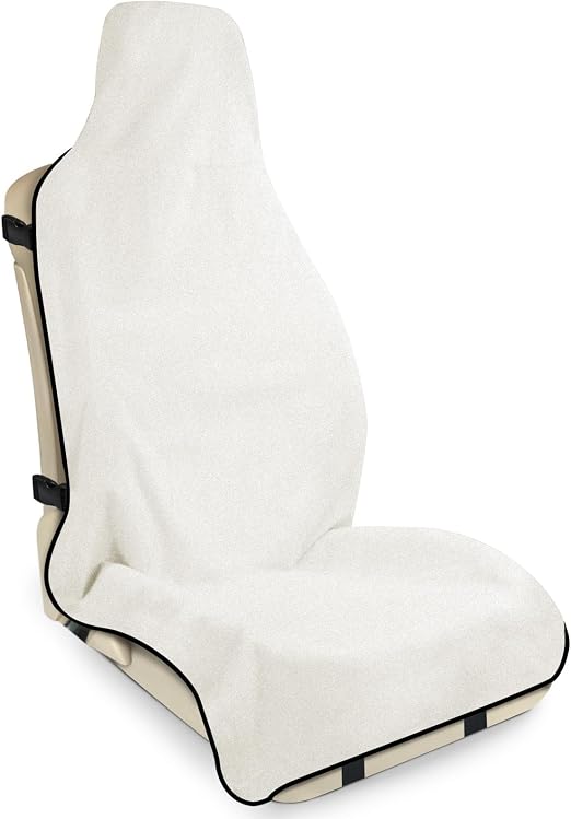 INFANZIA Waterproof Sweat Towel Seat Cover, Premium Car Seat Towel Protector for Trucks SUV Jeep, Universal Non-Slip Buc