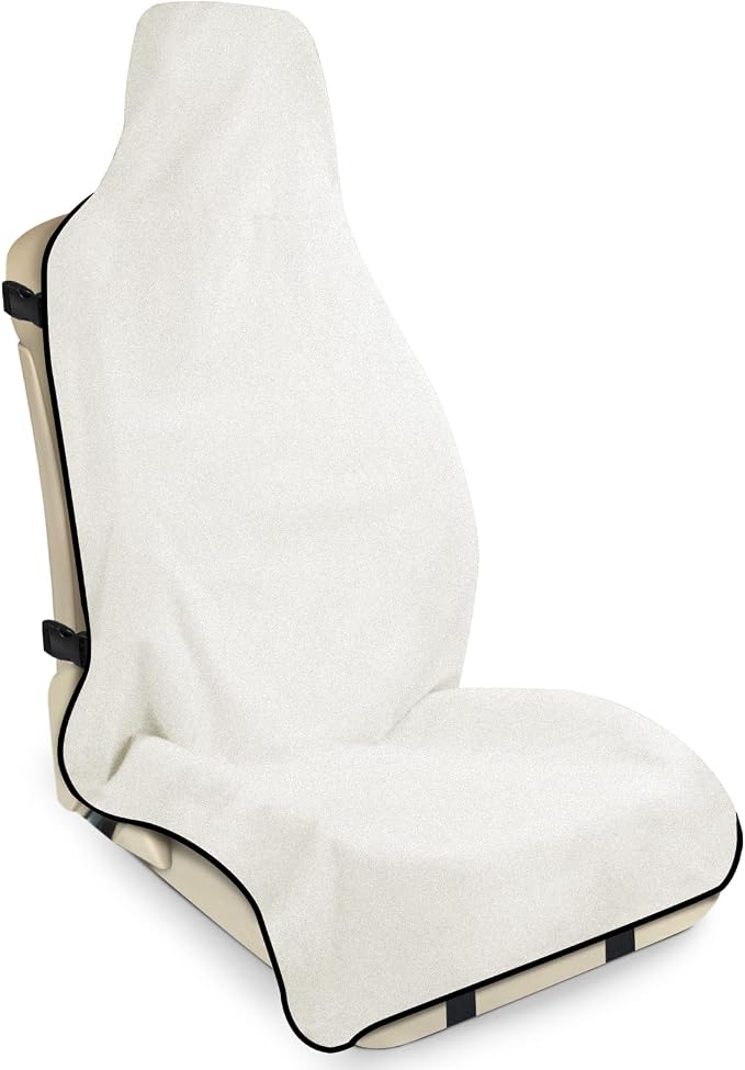 INFANZIA Waterproof Sweat Towel Seat Cover, Premium Car Seat Towel Protector for Trucks SUV Jeep, Universal Non-Slip Buc
