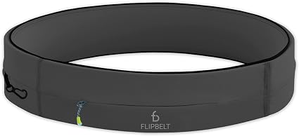 FlipBelt Zipper Running Belt, Waist Pack for Fitness and Running Fanny Pack for Women Men Phone Keys Money US Company - 