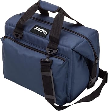 AO Coolers Caravan Canvas Soft Cooler with High-Density Insulation and Oversized Storage Pockets