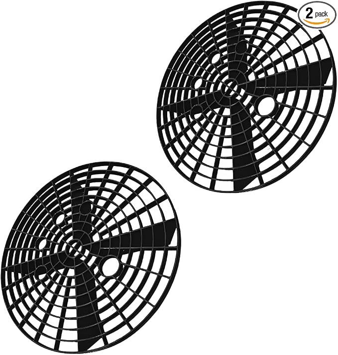 Sun Walker 2PCS Car Wash Bucket Insert, Plastic Vehicle Wash Dirt Guard Insert for Removing Dirt Debris, Auto Detailing 