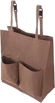 Janitorial Cart Bag 17.7X15.7X7.9In Waterproof Cleaning Cart Pouch for Trash Storage and Organization in Hotels and Rest
