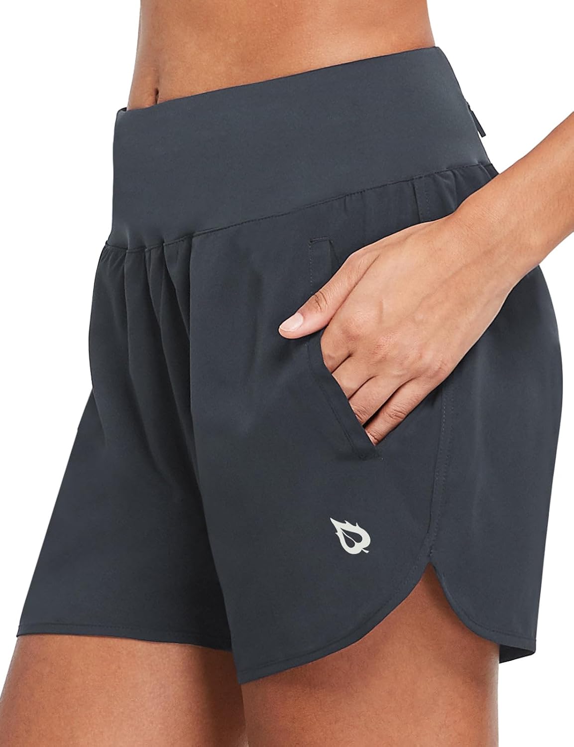 Women's 5" Workout Running Shorts with Liner Quick Dry Athletic