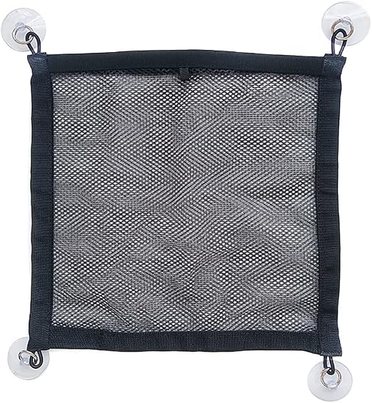 Car Storage Net Bag Phone Car Mesh Net Holder RV Storage Boat Cargo Pocket Suction Cup Window Hanging Bag Hat for RV, SU