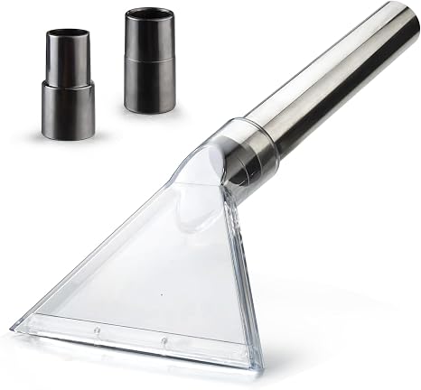 Universal Clear Vacuum Extraction Accessory Compatible with All Shop Vac