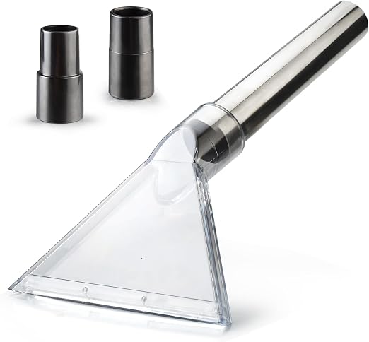 Universal Clear Vacuum Extraction Accessory Compatible with All Shop Vac