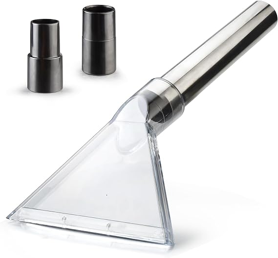 Universal Clear Vacuum Extraction Accessory Compatible with All Shop Vac
