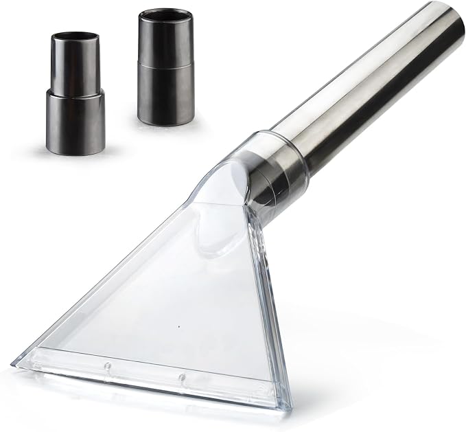 Universal Clear Vacuum Extraction Accessory Compatible with All Shop Vac