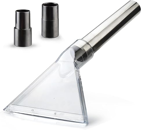 Universal Clear Vacuum Extraction Accessory Compatible with All Shop Vac