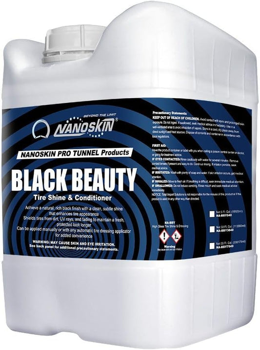 Nanoskin Black Beauty Tire Shine Conditioner, 5 Gallon