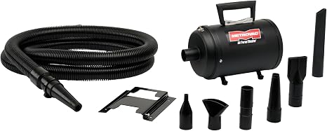 METROVAC B3-CDAFBR Air Force Blaster, Lightweight Car & Motorcycle Vacuum Cleaner, Dryer w/Accessories, Truck Air Duster