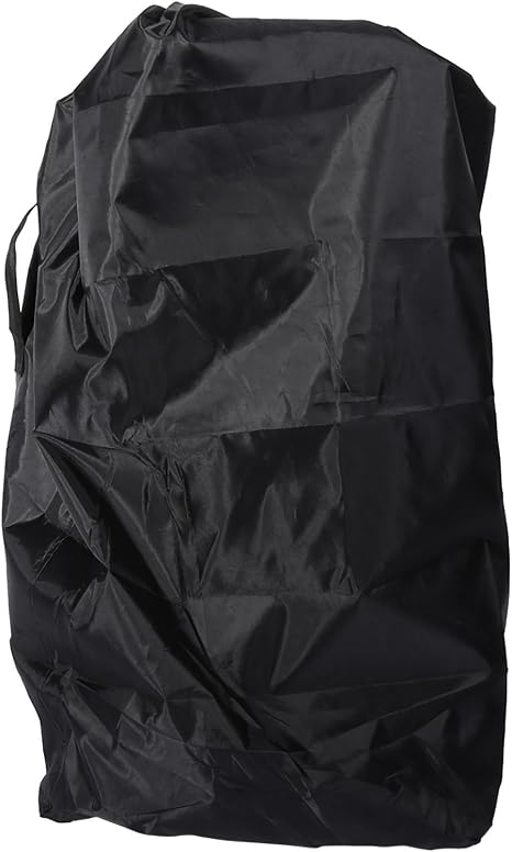 Stroller Bag Travel, Extra Large Padded Gate Check Bag with Backpack Straps for Airplane Travel, Black Oxford Material 4