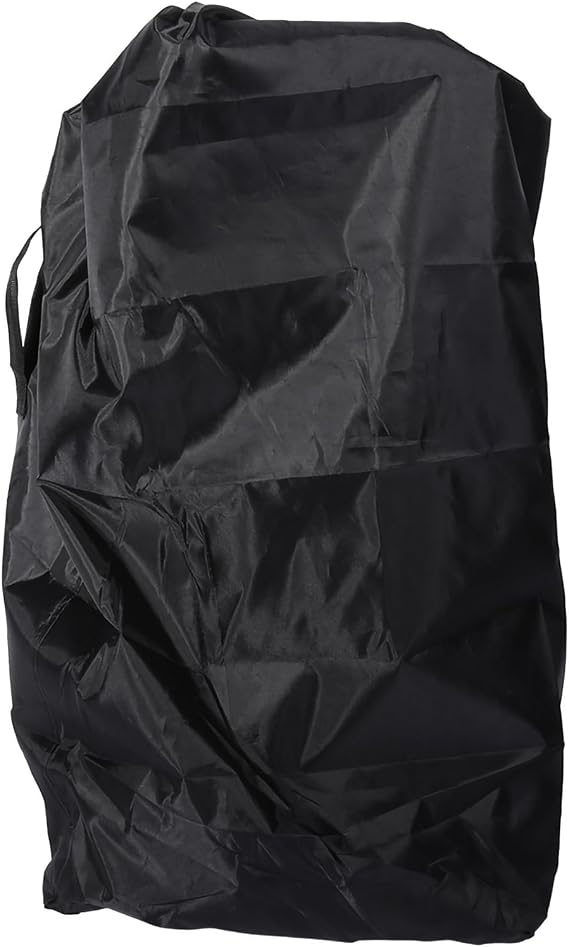 Stroller Bag Travel, Extra Large Padded Gate Check Bag with Backpack Straps for Airplane Travel, Black Oxford Material 4