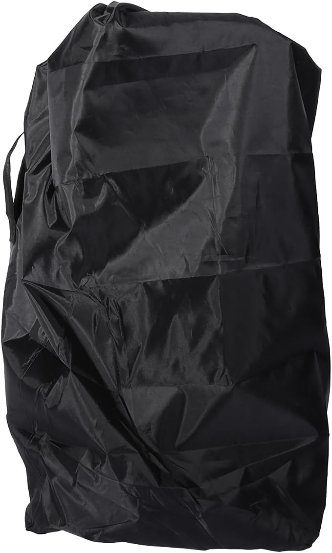 Stroller Bag Travel, Extra Large Padded Gate Check Bag with Backpack Straps for Airplane Travel, Black Oxford Material 4