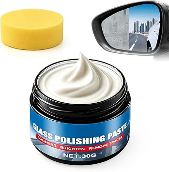 Car Glass Oil Film Remover Paste – Windshield Cleaner Polish，1 Pcs