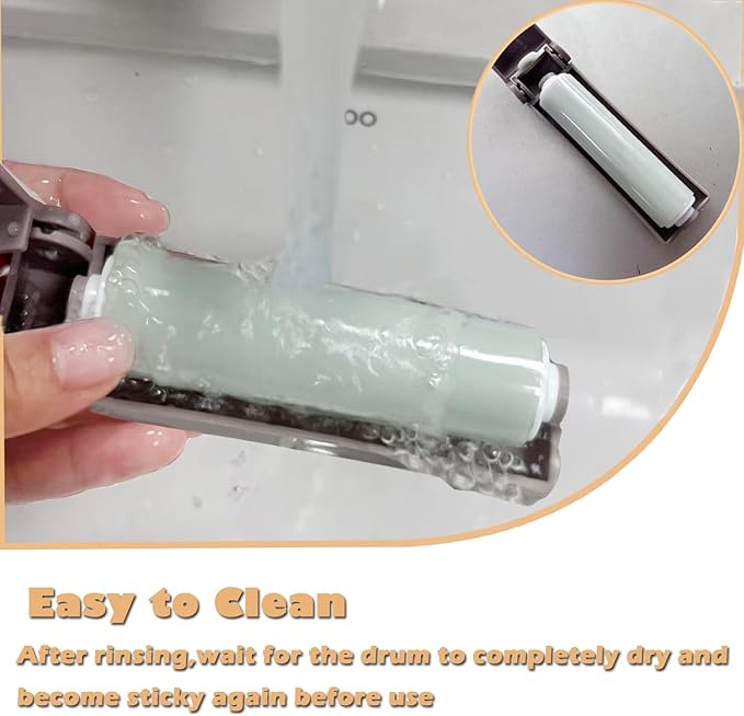 Mini Reusable Lint Roller for Travel, 6 Pack Washable Foldable Lint Remover with Sticky Gel, Portable, Compact and Easy to Clean for Clothes and Luggage Use