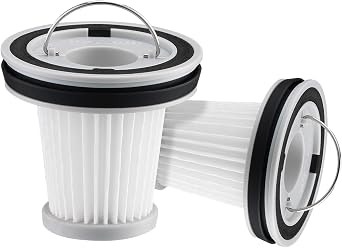 Fanttik 2-Pack Replacement HEPA Filter, Washable and Reusable Filter Fits for Fanttik V8 Apex & V8 Mate & V10 Mix & Slim