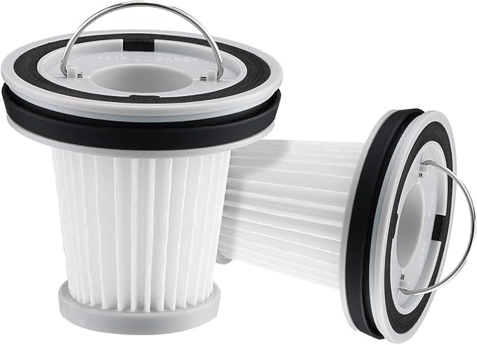 Fanttik 2-Pack Replacement HEPA Filter, Washable and Reusable Filter, Fits for Fanttik V8 Mate & V8 Apex & V9 Mix & V10 Mix & Slim V10 Apex Car Vacuum (AV8001)