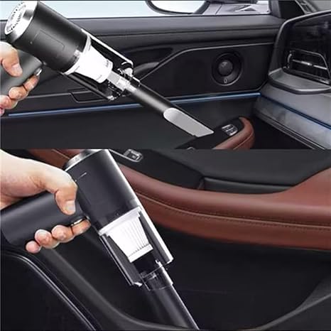 BLOWEST Handheld Car Vacuum Cleaner, 120W High Power Mini Handheld Vacuum, Rechargeable Portable Vacuum Cleaner with 2 i