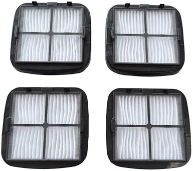 EZ SPARES 4-Pack Filters Compatible with Bissell 33A1 47R5, 2037416 Part