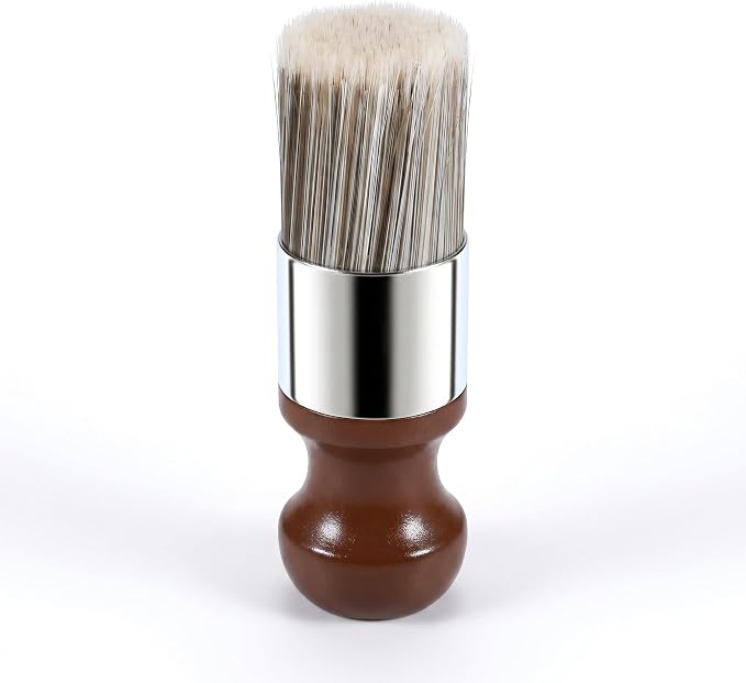 Leather Cleaning Brush, Wood & Leather Dusting Brush, Car Soft Bristles Brushs with Comfortable Handle, Universal for Ca