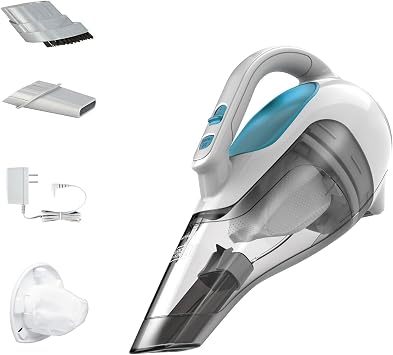 BLACK+DECKER dustbuster Cordless Handheld Vacuum, Portable Vacuum for Car and Home Rechargeable, Powerful Suction, Wide 