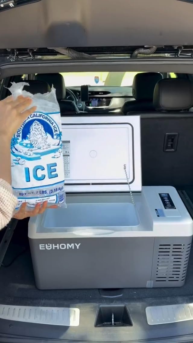 19QT 12 Volt Refrigerator, -4℉~68℉ Electric Cooler for Car