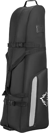 Himal Outdoors Soft-Sided Golf Travel Bag with Wheels, 600D Oxford Fabric
