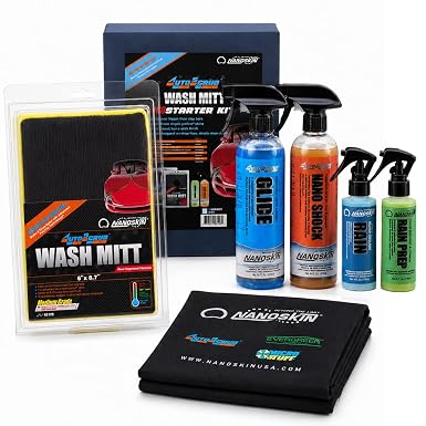 Nanoskin AUTOSCRUB Medium Grade Wash Mitt Pro Starter Kit [AS-022]