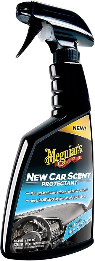 Meguiar's G4216EU New Car Scent Interior Dash & Trim Protectant 473ml. Cleans, shines & protects